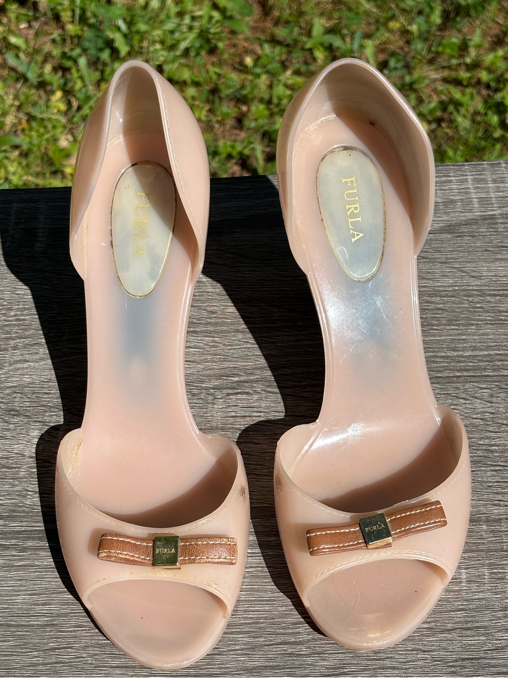 Furla Candy Jelly Heels Rare